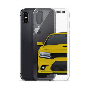 Yellow 15-21 Charger - iPhone Case