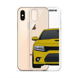 Yellow 15-21 Charger - iPhone Case