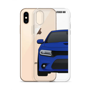 Blue 15-21 Charger - iPhone Case