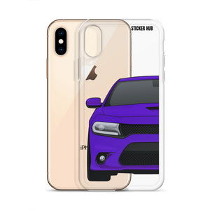 Purple 15-21 Charger - iPhone Case