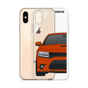 Orange 15-21 Charger - iPhone Case