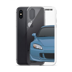 Suzuka Blue Honda S2000 - iPhone Case