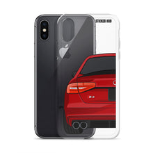 Load image into Gallery viewer, Misano Red B8.5 Audi S4 - iPhone Case