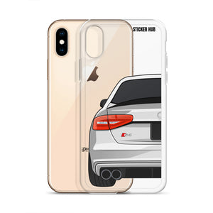 Silver B8.5 Audi S4 - iPhone Case