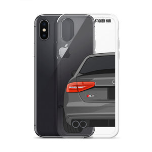 Monsoon Gray B8.5 Audi S4 - iPhone Case