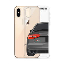 Load image into Gallery viewer, Monsoon Gray B8.5 Audi S4 - iPhone Case