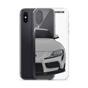 Silver MKV Toyota Supra - iPhone Case