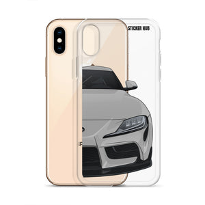 Silver MKV Toyota Supra - iPhone Case