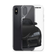 Load image into Gallery viewer, Black MKV Toyota Supra - iPhone Case