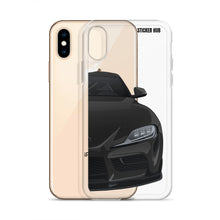 Load image into Gallery viewer, Black MKV Toyota Supra - iPhone Case