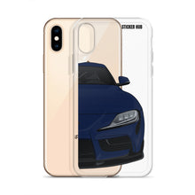 Load image into Gallery viewer, Downshift Blue MKV Toyota Supra - iPhone Case