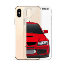 Load image into Gallery viewer, Red Mitsubishi Evo - iPhone Case