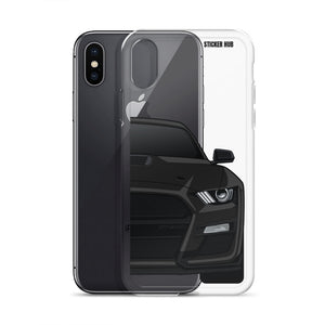 Black 20+ Mustang GT500 - iPhone Case