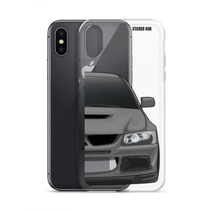 Gray Mitsubishi Evo - iPhone Case