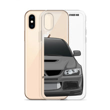 Load image into Gallery viewer, Gray Mitsubishi Evo - iPhone Case