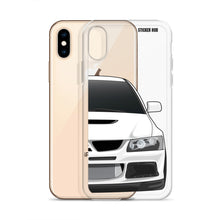 Load image into Gallery viewer, White Mitsubishi Evo - iPhone Case