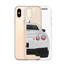 Load image into Gallery viewer, White R35 Nissan GTR - iPhone Case