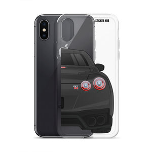 Gun Gray R35 Nissan GTR - iPhone Case