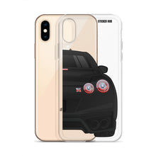 Load image into Gallery viewer, Black R35 Nissan GTR - iPhone Case