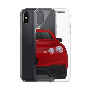 Regal Red R35 Nissan GTR - iPhone Case