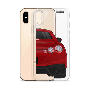 Regal Red R35 Nissan GTR - iPhone Case