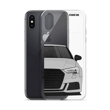 Load image into Gallery viewer, Silver B9 Audi S3 - iPhone Case