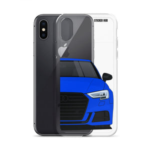 Ara Blue B9 Audi S3 - iPhone Case