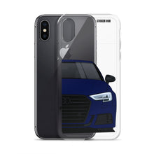 Load image into Gallery viewer, Navarra Blue B9 Audi S3 - iPhone Case