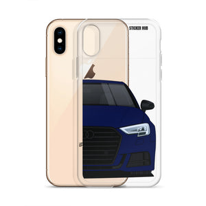 Navarra Blue B9 Audi S3 - iPhone Case