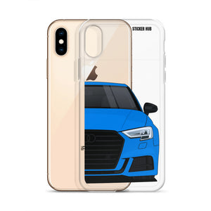 Turbo Blue B9 Audi S3 - iPhone Case