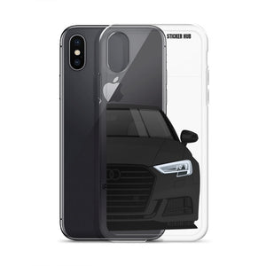 Black B9 Audi S3 - iPhone Case