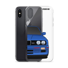 Load image into Gallery viewer, Blue BMW E30 - iPhone Case