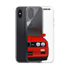 Load image into Gallery viewer, Red BMW E30 - iPhone Case