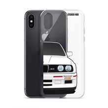 Load image into Gallery viewer, White BMW E30 - iPhone Case