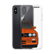 Load image into Gallery viewer, Orange BMW E30 - iPhone Case