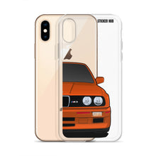 Load image into Gallery viewer, Orange BMW E30 - iPhone Case