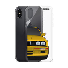 Load image into Gallery viewer, Yellow BMW E30 - iPhone Case