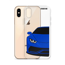 Load image into Gallery viewer, Dark Blue Lamborghini Huracan - iPhone Case