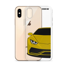 Load image into Gallery viewer, Yellow Lamborghini Huracan - iPhone Case