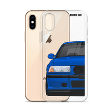 Load image into Gallery viewer, Blue BMW E36 - iPhone Case