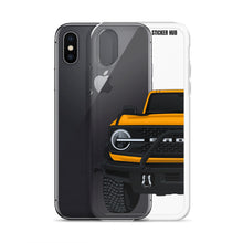 Load image into Gallery viewer, Cyber Orange Ford Bronco &quot;First Edition&quot; - iPhone Case