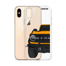 Load image into Gallery viewer, Cyber Orange Ford Bronco &quot;First Edition&quot; - iPhone Case