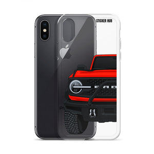 Red Ford Bronco "First Edition" - iPhone Case