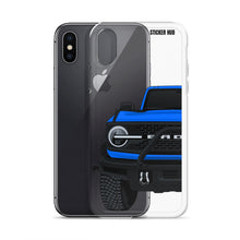 Load image into Gallery viewer, Blue Ford Bronco &quot;First Edition&quot; - iPhone Case