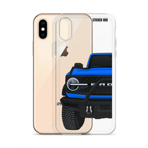 Blue Ford Bronco "First Edition" - iPhone Case