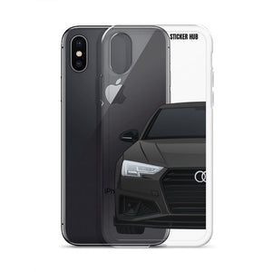 Black B9 Audi S4 "Facelift" - iPhone Case