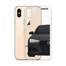 Load image into Gallery viewer, Black B9 Audi S4 &quot;Facelift&quot; - iPhone Case