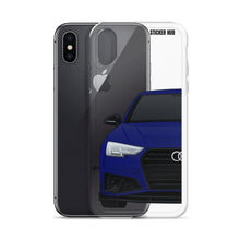 Load image into Gallery viewer, Navarra Blue Audi S4 &quot;Facelift&quot; - iPhone Case