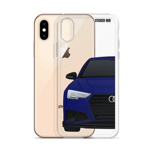 Navarra Blue Audi S4 "Facelift" - iPhone Case