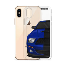 Load image into Gallery viewer, Blue 07-09 Mustang GT500 - iPhone Case